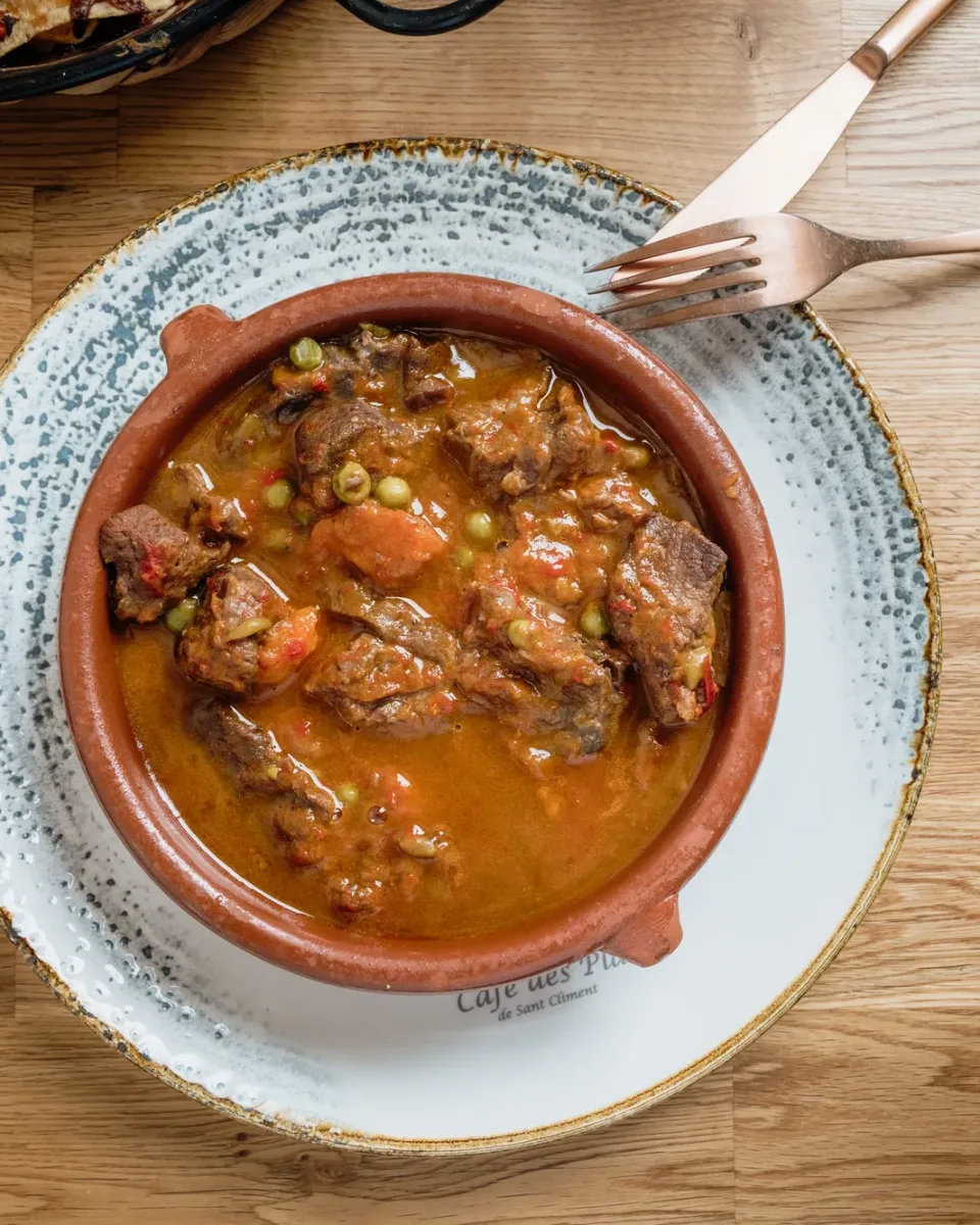 Perol de cordero al horno